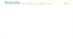 Desktop Screenshot of panamaislife.com